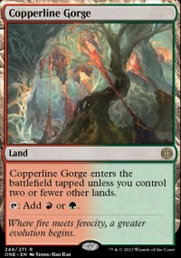 Copperline Gorge 1 - Phyrexia: All Will Be One