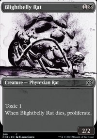 Blightbelly Rat 2 - Phyrexia: All Will Be One