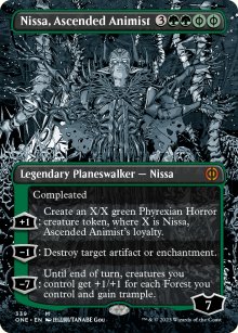 Nissa, Ascended Animist 3 - Phyrexia: All Will Be One