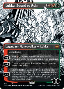 Lukka, Bound to Ruin 3 - Phyrexia: All Will Be One