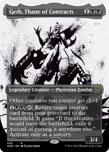Geth, Thane of Contracts - Phyrexia: All Will Be One