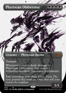 Phyrexian Obliterator 4 - Phyrexia: All Will Be One