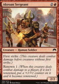 Akroan Sergeant - Magic Origins