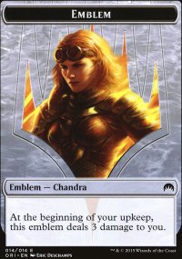 Emblem Chandra, Roaring Flame - Magic Origins