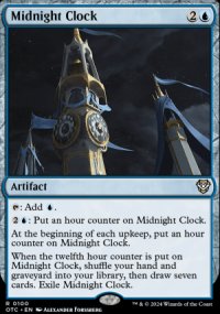 Midnight Clock - Outlaws of Thunder Junction Commander Decks
