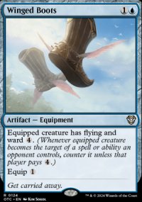 Winged Boots - Outlaws of Thunder Junction Commander Decks