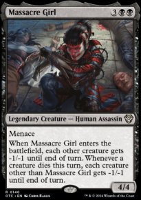 Massacre Girl - Outlaws of Thunder Junction Commander Decks