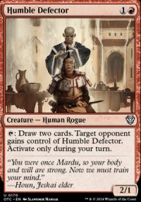 Humble Defector - Outlaws of Thunder Junction Commander Decks
