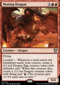 Nesting Dragon - Outlaws of Thunder Junction Commander Decks
