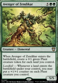 Avenger of Zendikar - Outlaws of Thunder Junction Commander Decks