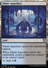 Dimir Aqueduct - Outlaws of Thunder Junction Commander Decks