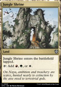 Jungle Shrine - Outlaws of Thunder Junction Commander Decks