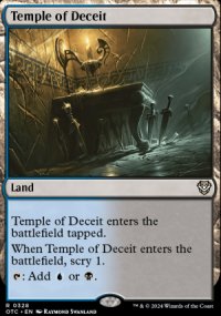 Temple of Deceit - Outlaws of Thunder Junction Commander Decks