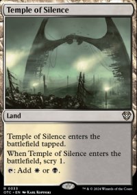 Temple of Silence - Outlaws of Thunder Junction Commander Decks
