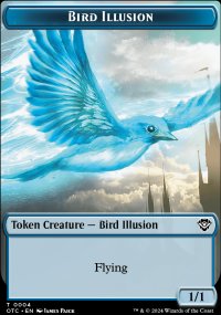 Bird Illusion - Outlaws of Thunder Junction Commander Decks
