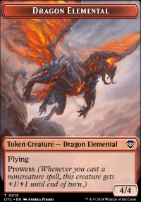 Dragon Elemental - Outlaws of Thunder Junction Commander Decks