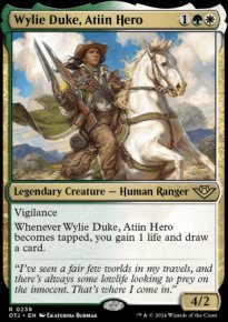 Wylie Duke, Atiin Hero - 