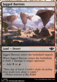 Jagged Barrens - Outlaws of Thunder Junction