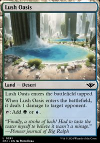 Lush Oasis - Outlaws of Thunder Junction