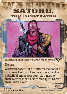 Satoru, the Infiltrator - Outlaws of Thunder Junction