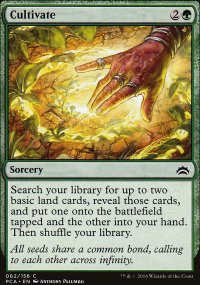 Cultivate - Planechase Anthology decks