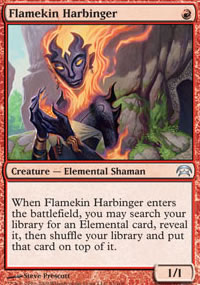 Flamekin Harbinger - Planechase decks