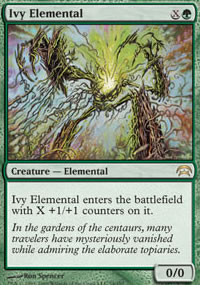 Ivy Elemental - Planechase decks