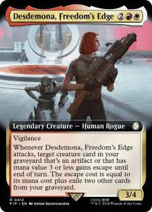 Desdemona, Freedom's Edge 2 - Fallout