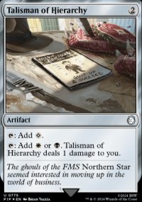 Talisman of Hierarchy 2 - Fallout