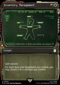 Inventory Management 4 - Fallout