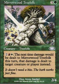 Mirrorwood Treefolk - Planeshift