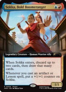 Sokka, Bold Boomeranger - Misc. Promos