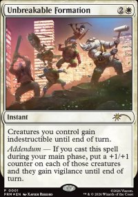 Unbreakable Formation - Misc. Promos