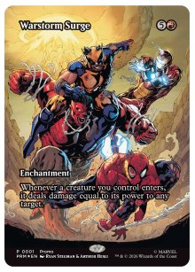 Warstorm Surge - Misc. Promos
