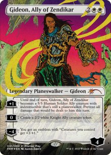 Gideon, Ally of Zendikar - Misc. Promos