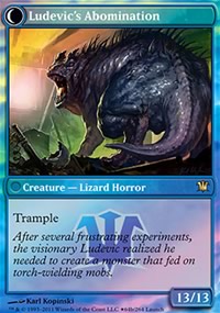 Ludevic's Abomination - Prerelease Promos