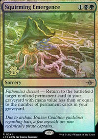 Squirming Emergence - Prerelease Promos