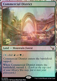 Commercial District - Prerelease Promos