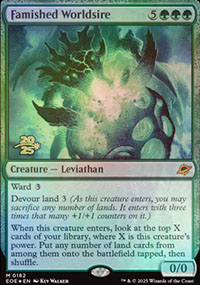 Famished Worldsire - Prerelease Promos