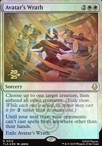 Avatar's Wrath - Prerelease Promos