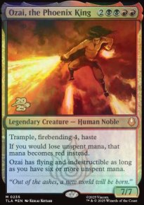 Ozai, the Phoenix King - Prerelease Promos