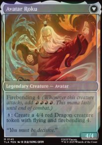 Avatar Roku - Prerelease Promos