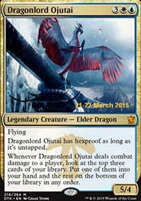 Dragonlord Ojutai - Prerelease Promos