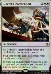Gideon's Intervention - Prerelease Promos