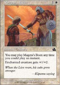 Mageta's Boon - Prophecy
