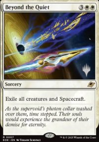 Beyond the Quiet - Planeswalker symbol stamped promos