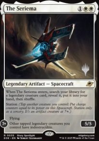 The Seriema - Planeswalker symbol stamped promos
