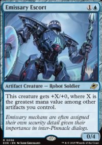 Emissary Escort - Planeswalker symbol stamped promos