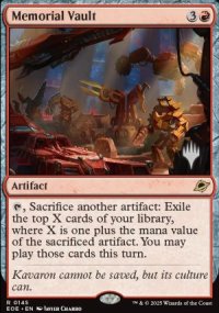 Memorial Vault - Planeswalker symbol stamped promos