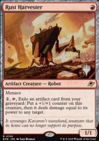 Rust Harvester - Planeswalker symbol stamped promos